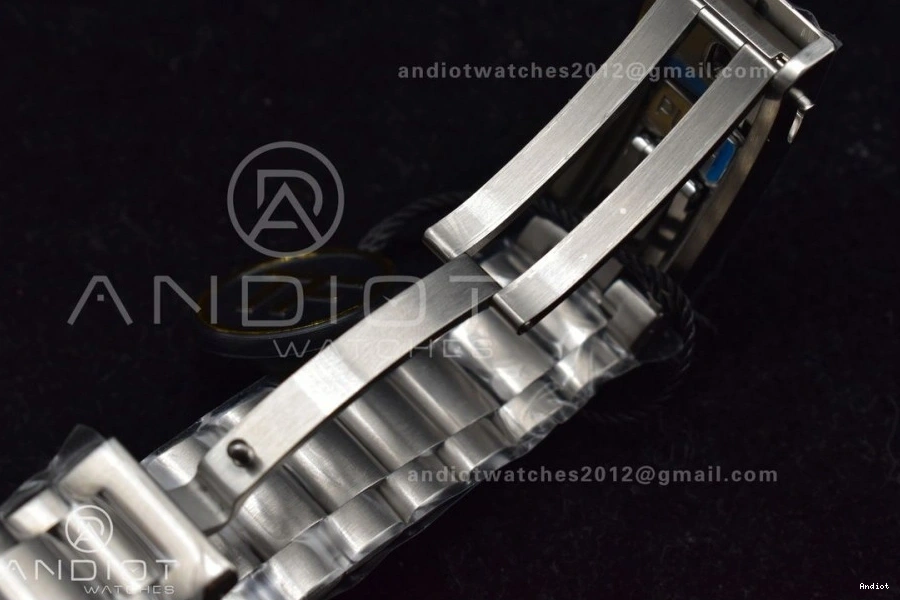 White Ceramic Blue Bracelet Best Deep 6000M on SS Seamaster Edition 1:1 Bezel Ultra A2824 TF SS Dial 1227